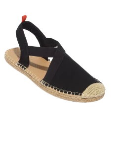 Sea Star Seafarer Slingback: Womens Black Shoes
