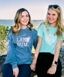 The Market Place Comfort Colors LAKE BUM LONG SLEEVE LAKE LIFE