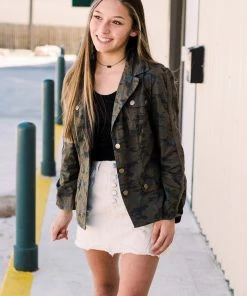 XCVI Camo Folksy Jacket Jackets