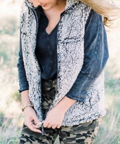 Boxercraft LADIES FULL ZIP SHERPA VEST Jackets