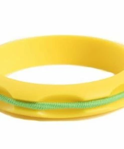 Maria Shireen Miniz Hair Tie Bangle Kids - Buttercup Yellow