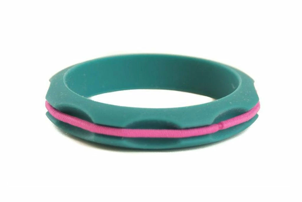 Maria Shireen Miniz Hair Tie Bangle Kids - Teal 1 Maria Shireen Miniz Hair Tie Bangle Kids - Teal