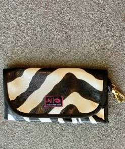 Makeup Junkie Sunglass Case - Zebra