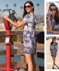 XCVI RESORT APPAREL LARKIN HOODED DRESS