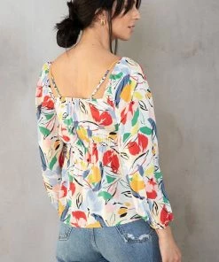 LOVESTITCH RESORT APPAREL Jasper Ruched Top