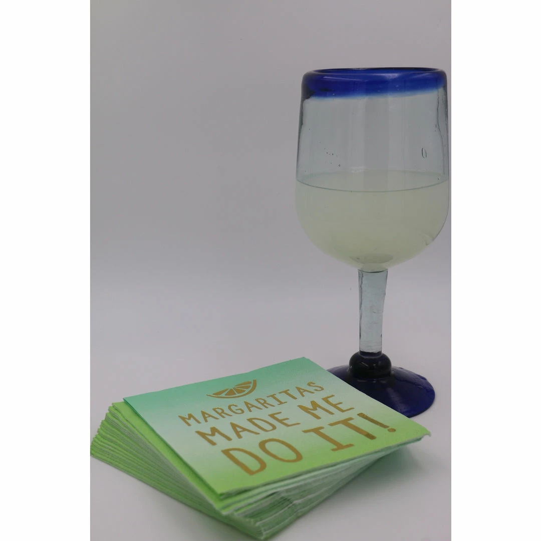 Soiree-sisters Cocktail Napkins; Margarita's Made Me-20ct 4 Soiree-sisters Cocktail Napkins; Margarita's Made Me-20ct