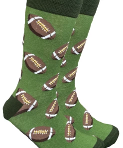 The Market Place Crazy Socks 1st & 10 Men's