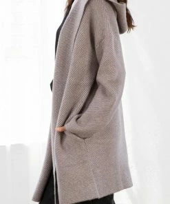 LOVESTITCH Coldwater Canyon Hooded Cardigan