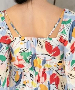 LOVESTITCH RESORT APPAREL Jasper Ruched Top