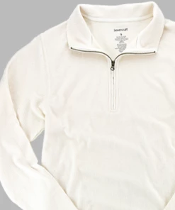 Boxercraft ADULT RALLY CORDUROY QUARTER ZIP PULLOVER