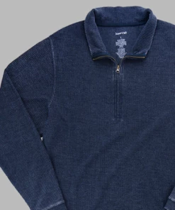 Boxercraft RESORT APPAREL ADULT RALLY CORDUROY QUARTER ZIP PULLOVER