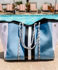 Threaded Pear Neoprene Tote & Zipper Pouch-Payton