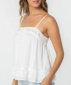 LOVESTITCH Holmby Crochet Tank Top