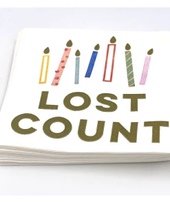 Soiree-sisters Cocktail Napkins; Lost Count-20ct