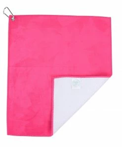 Millie Rose Designs Hot Pink Microfiber Cotton Golf & Tennis Towel LAKE LIFE