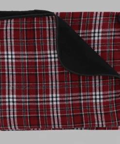 Boxercraft Home & Beauty PREMIUM FLANNEL BLANKET- Maroon