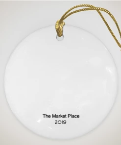 The Market Place BE FEARLESS Christmas Ornament Home & Beauty