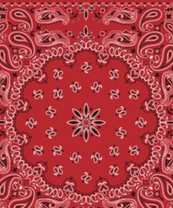 Boxercraft ADULT COMFORT BUFF - RED BANDANNA