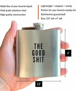 Swag Brewery THE GOOD SHIT Flask Home & Beauty