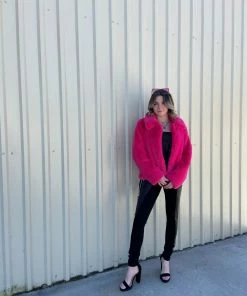 A.Z.I. RESORT APPAREL Carmen Faux Fur Jacket