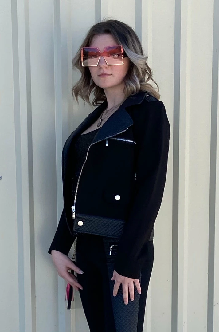 A.Z.I. AZI BRIANNA Moto Jacket 1 A.Z.I. AZI BRIANNA Moto Jacket