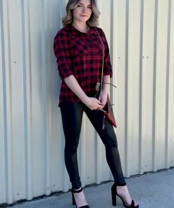 Billy T Classic Plaid Shirt