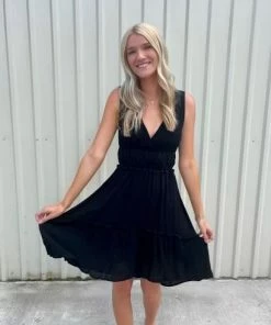 LOVESTITCH Bohemian Sleeveless Tank Hi Low Knee Length Dress