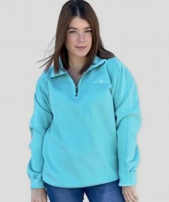 The Market Place LAKE LIFE Comfort Colors LAKE LBJ 3/4 Zip Sweatshirt