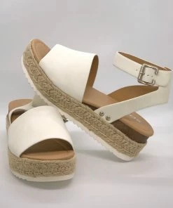 Soda RESORT APPAREL Topic Espadrille Platform Sandals