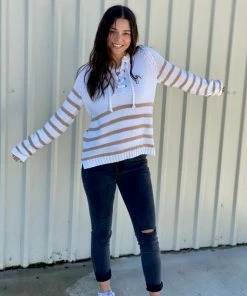 Wooden Ships PALMER LACED TOP COTTON RESORT APPAREL