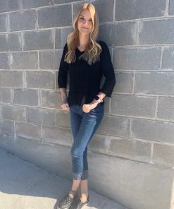 XCVI FRINGED TOP RESORT APPAREL