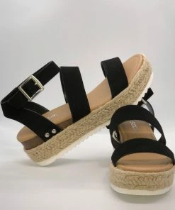 Soda Bryce Platform Wedge Sandal RESORT APPAREL