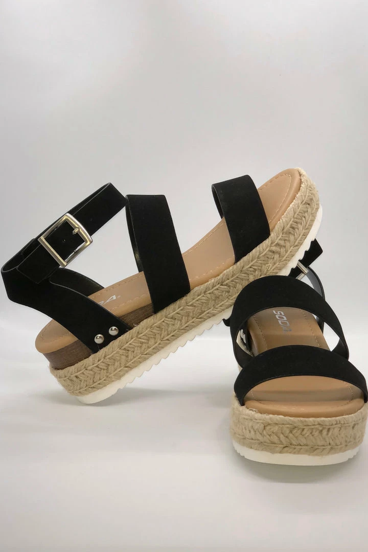 Soda Bryce Platform Wedge Sandal RESORT APPAREL 1 Soda Bryce Platform Wedge Sandal RESORT APPAREL