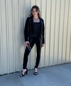 A.Z.I. AZI BRIANNA Moto Pants RESORT APPAREL