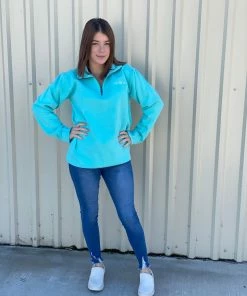 The Market Place LAKE LIFE Comfort Colors LAKE LBJ 3/4 Zip Sweatshirt