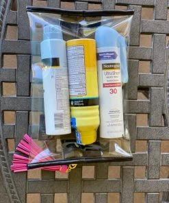 Makeup Junkie BAGS In The Clear Black