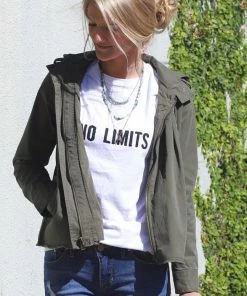 Lucky Brand Raw Edge Military Jacket Jackets