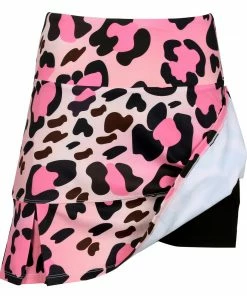 Millie Rose Designs Pink Leopard Golf And Tennis Skort 5 Millie Rose Designs Pink Leopard Golf And Tennis Skort