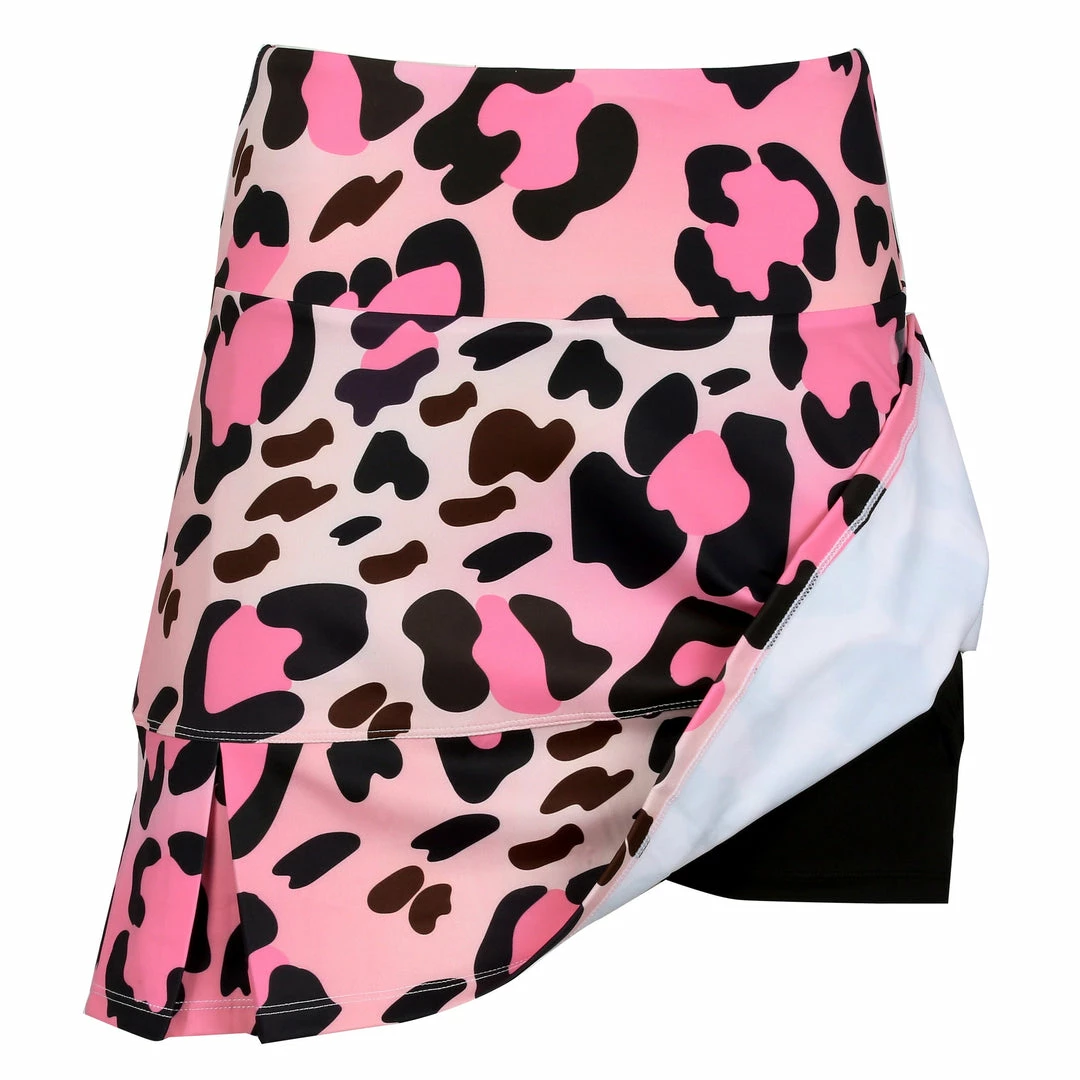 Millie Rose Designs Pink Leopard Golf And Tennis Skort 3 Millie Rose Designs Pink Leopard Golf And Tennis Skort