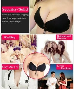 Freebra INTIMATES Wing Style Push Up Bra (Black)