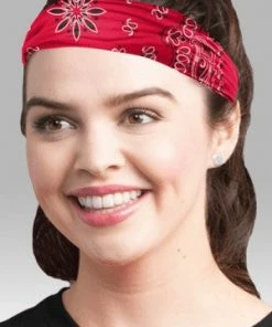 Boxercraft ADULT COMFORT BUFF - RED BANDANNA