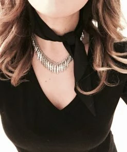 JEWELRY Chloe + Isabel Lumière Necklace + Chiffon Scarf Set