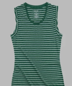 Boxercraft Striped Shirt Dress - Hunter Green GAME DAY