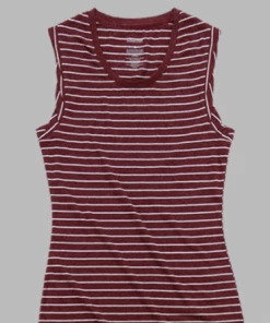 Boxercraft Striped Shirt Dress - Maroon 7 Boxercraft Striped Shirt Dress - Maroon