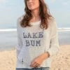 Wooden Ships LAKE BUM CREW COTTON RESORT APPAREL
