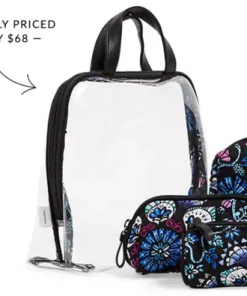 Vera Bradley Iconic 4 Pc. Cosmetic Set BAGS