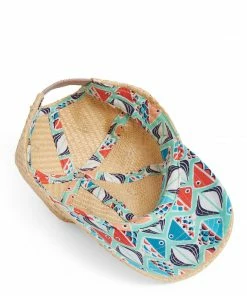 Vera Bradley Straw Baseball Hat