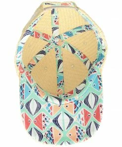 Vera Bradley Straw Baseball Hat