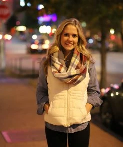 Jackets U.S. POLO ASSN. Puffer Vest With Sherpa Lining