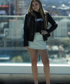 Free People Denim A-Line Skirt